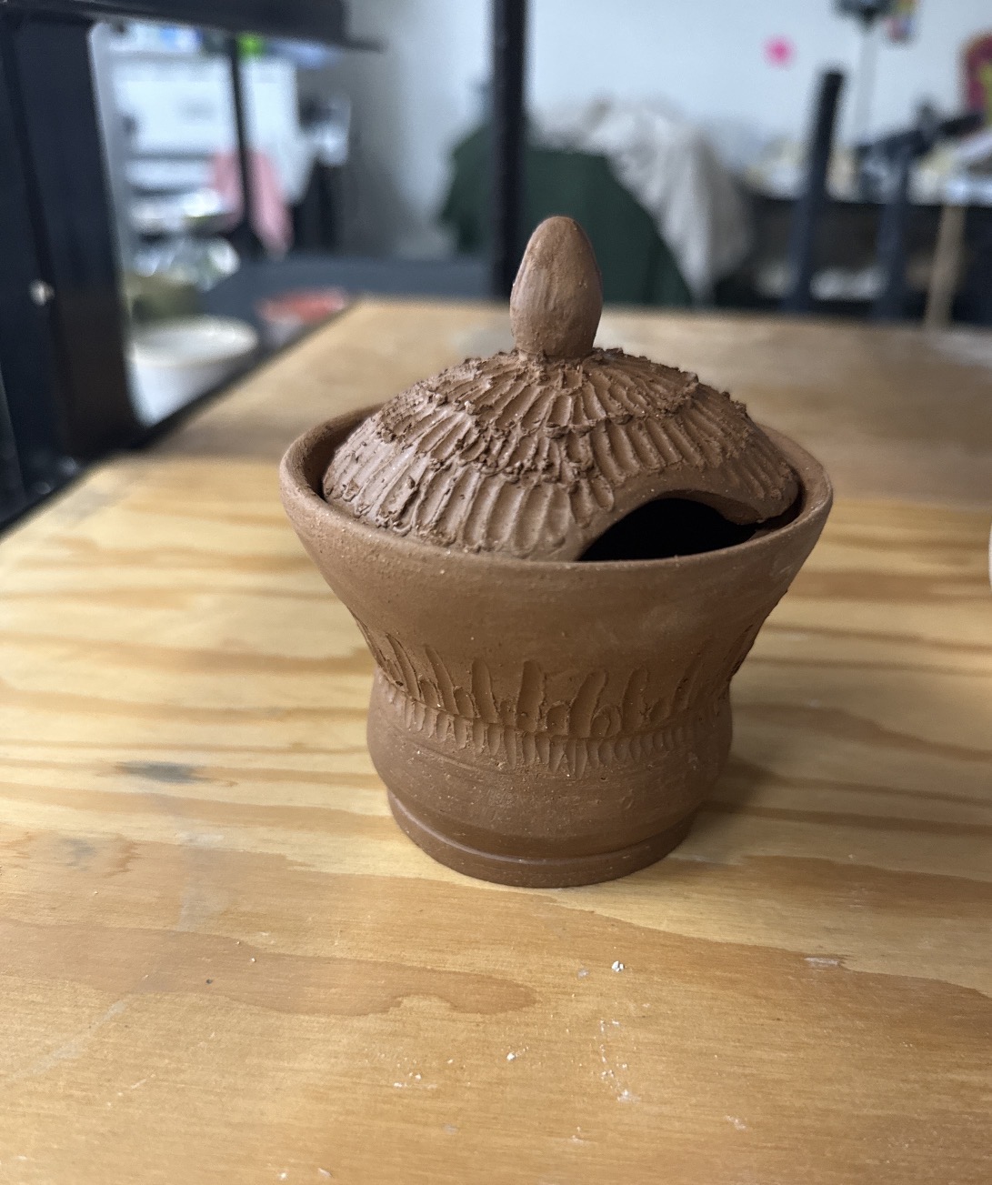 Clay Work in Making