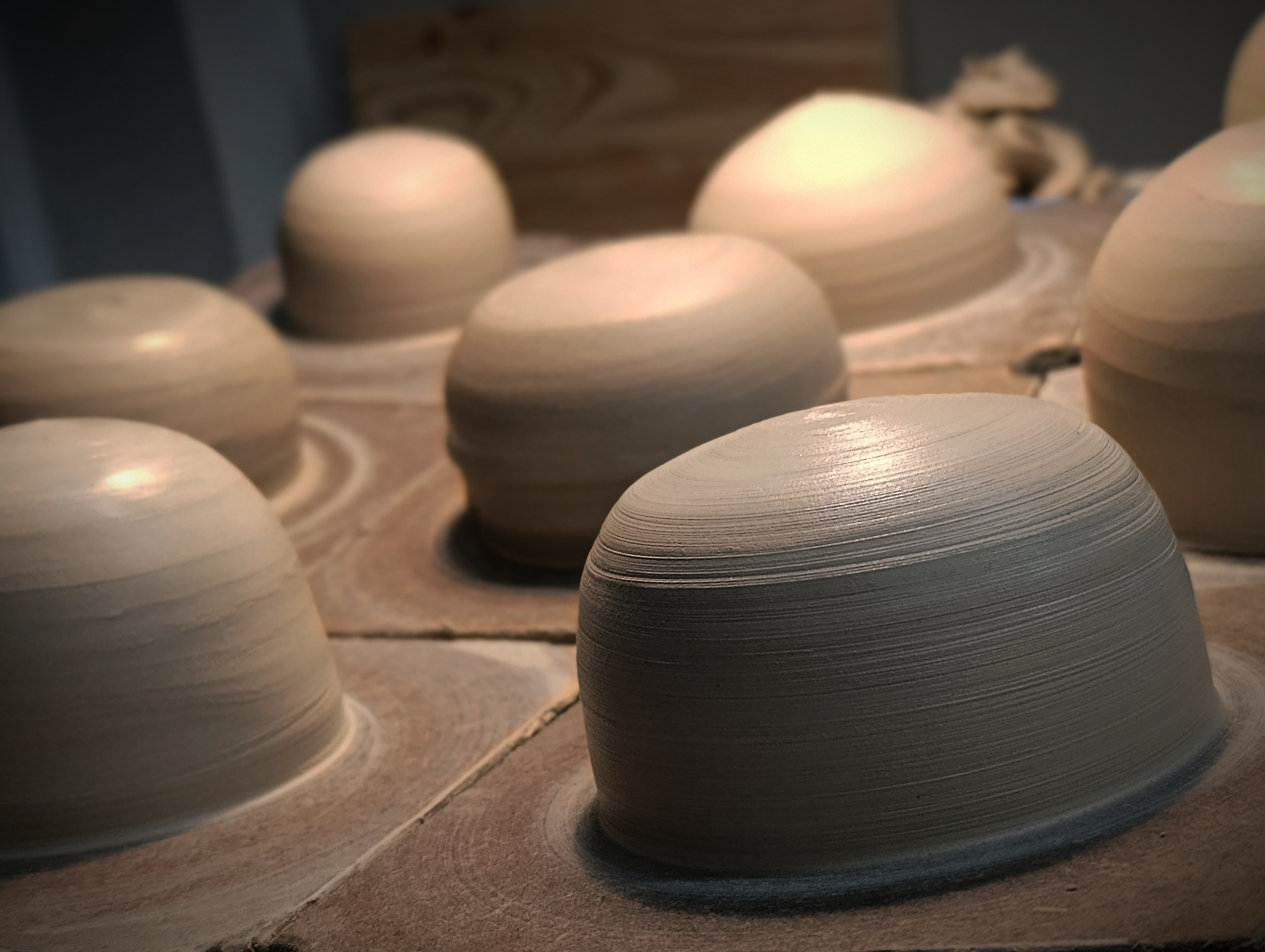 Clay Work of Cylinder